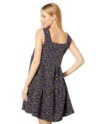 Платье MOON RIVER, Printed Tiered Mini 9784440 | Navy Multi фото 2