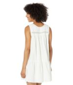 Платье Lucky Brand, Embroidered Tiered Mini Dress 9784541 | White фото 2