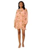 Платье Lost + Wander, Sunset Fleurs Mini Dress 9788016 | Coral Floral фото 4