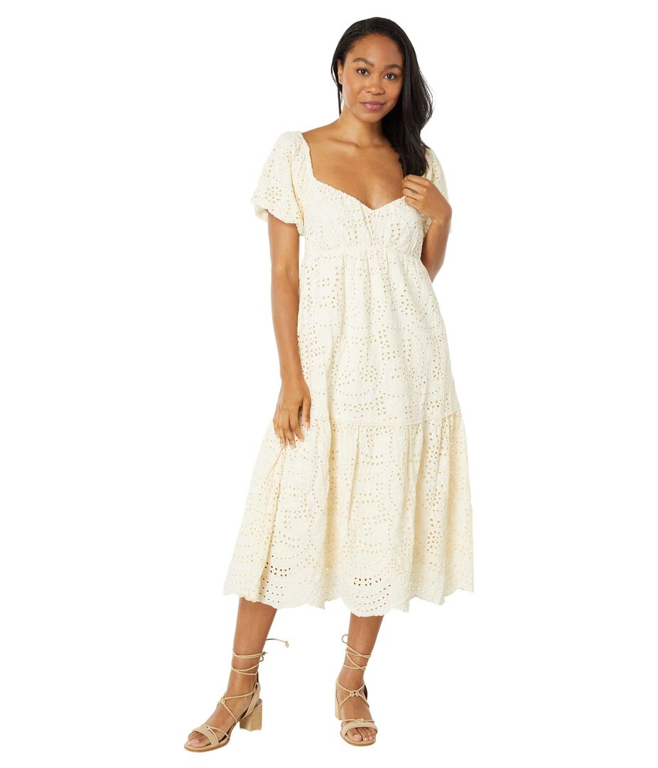 Платье Lost + Wander, Sidney Midi Dress 9789014 | White фото 1