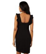 Платье Calvin Klein, Ruffle Sleeve Dress 9789042 | Black фото 2