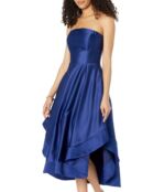 Платье Betsy & Adam, Lamour Strapless Satin Dress 9789759 | Royal фото 3