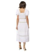 Платье line and dot, Sammi Midi Dress 9793941 | White фото 2