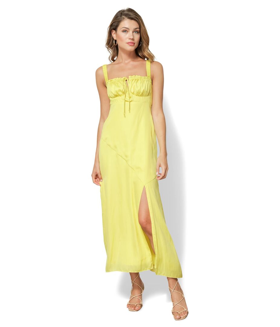 Платье line and dot, Brooke Midi Dress 9794911 | Lemon фото 1