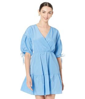 Платье Ted Baker, Suza Exaggerated Sleeve Wrap Mini Dress