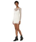 Платье AllSaints, Rosalie Mini Dress 9796511 | Chalk White фото 4