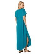 Платье bobi Los Angeles, Curved Hem Maxi Dress 9802251 | Turquiose фото 2