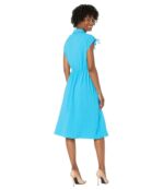 Платье Maggy London, Petite Drawstring Waist Midi 9803056 | Blue Danube фото 2