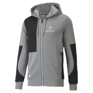 Толстовка Puma BMW Motorsport Full Zip, серый