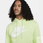 Толстовка Nike Sportswear Club Graphic, зеленый 137983419 | Green фото 4