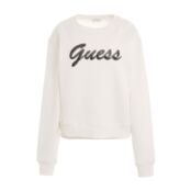 Толстовка Guess Cotton Alona, белый 139875187 | White фото 1