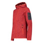 Куртка CMP 3H19826 Hooded Fleece, красный