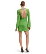 Платье MANGO, Hole Dress 9803998 | Light/Pastel Green фото 2