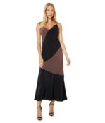 Платье EQUIPMENT, Forain Dress 9804430 | True Black/Vintage Brown фото 1