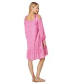 Платье H Halston, 3/4 Sleeve Dress 9805914 | Garden Scroll Bright Rose фото 2