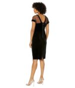 Платье Maggy London, Velvet Illusion Dress 9806674 | Black фото 2