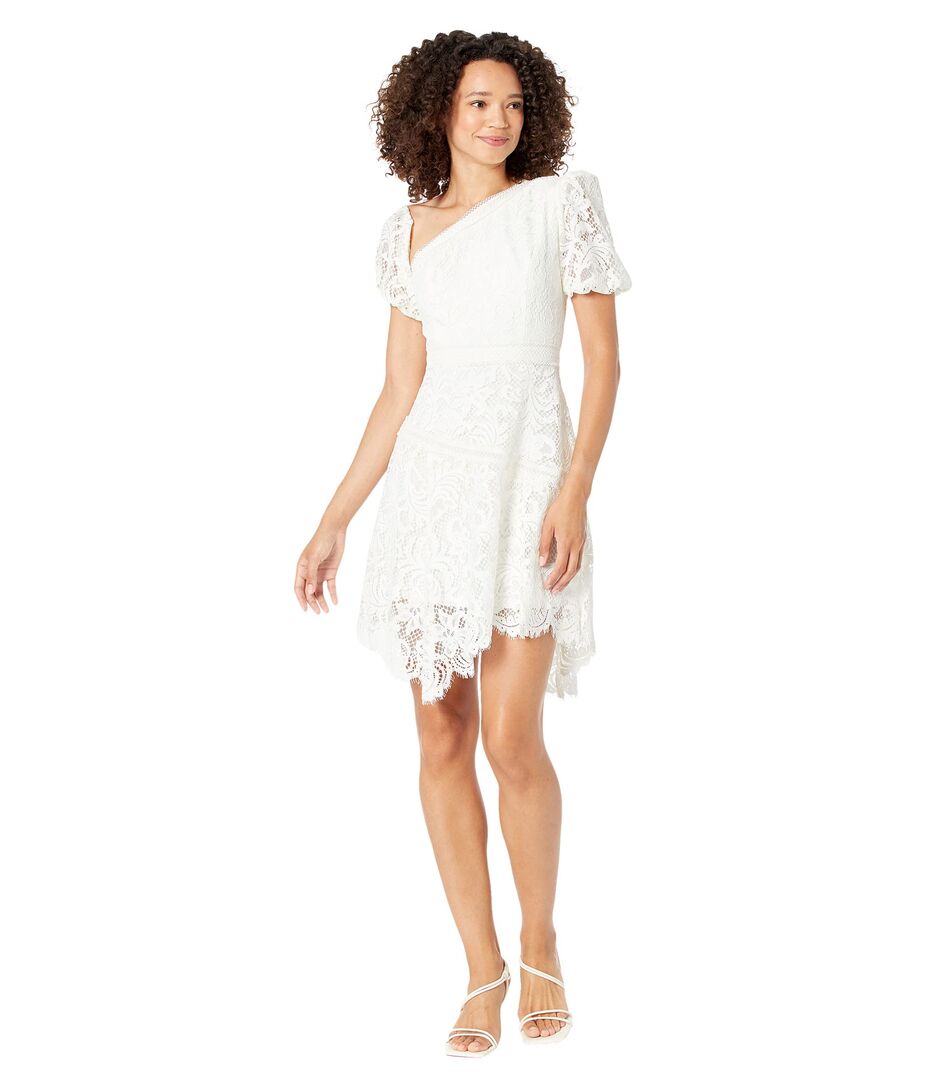 Платье BCBGMAXAZRIA, Scalloped Lace Dress