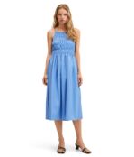 Платье MANGO, Texturl-H Dress 9807577 | Medium Blue фото 1