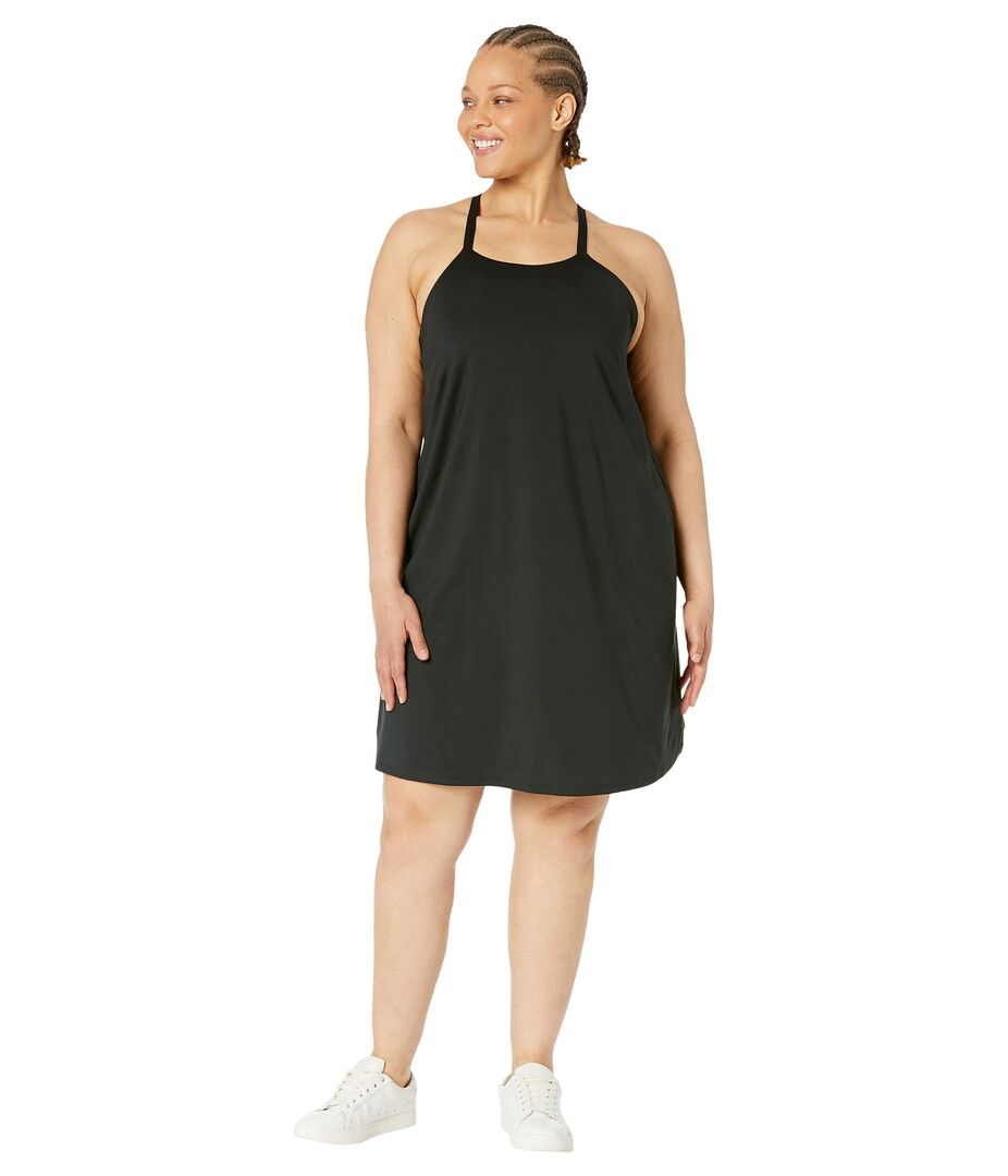 Платье Madewell, Plus MWL Flex Fitness Dress 9809000 | True Black фото 1