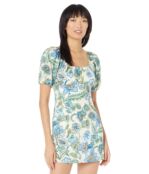 Платье MANGO, Creta Dress 9809960 | Medium Blue фото 1