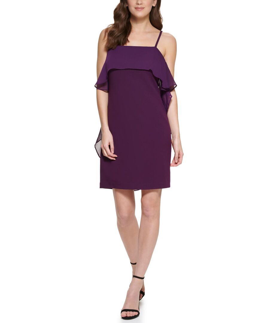 Платье DKNY, Strappy Sheath Dress 9812217 | Wine фото 1