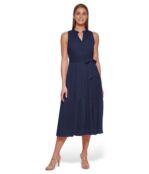 Платье DKNY, Sleeveless Tiered Midi Dress 9812223 | Navy фото 1