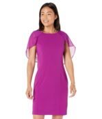 Платье DKNY, Sleeveless Combo Cape Dress 9812343 | Magnolia фото 1