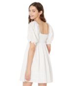 Платье English Factory, Mix Media Mini Dress 9813030 | White фото 2