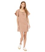 Платье Madewell, Poplin Flutter-Sleeve Pintuck Mini Dress 9813622 | Faded Earth фото 4