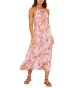 Платье bella dahl, Sleeveless Elastic Waist Midi Dress 9818605 | Fiesta Floral Print фото 1