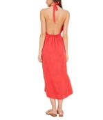 Платье bella dahl, Smocked Waist Halter Midi Dress 9819891 | Azalea фото 2