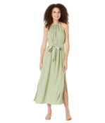 Платье bella dahl, Smocked Waist Halter Midi Dress 9819891 | Sage Green фото 1