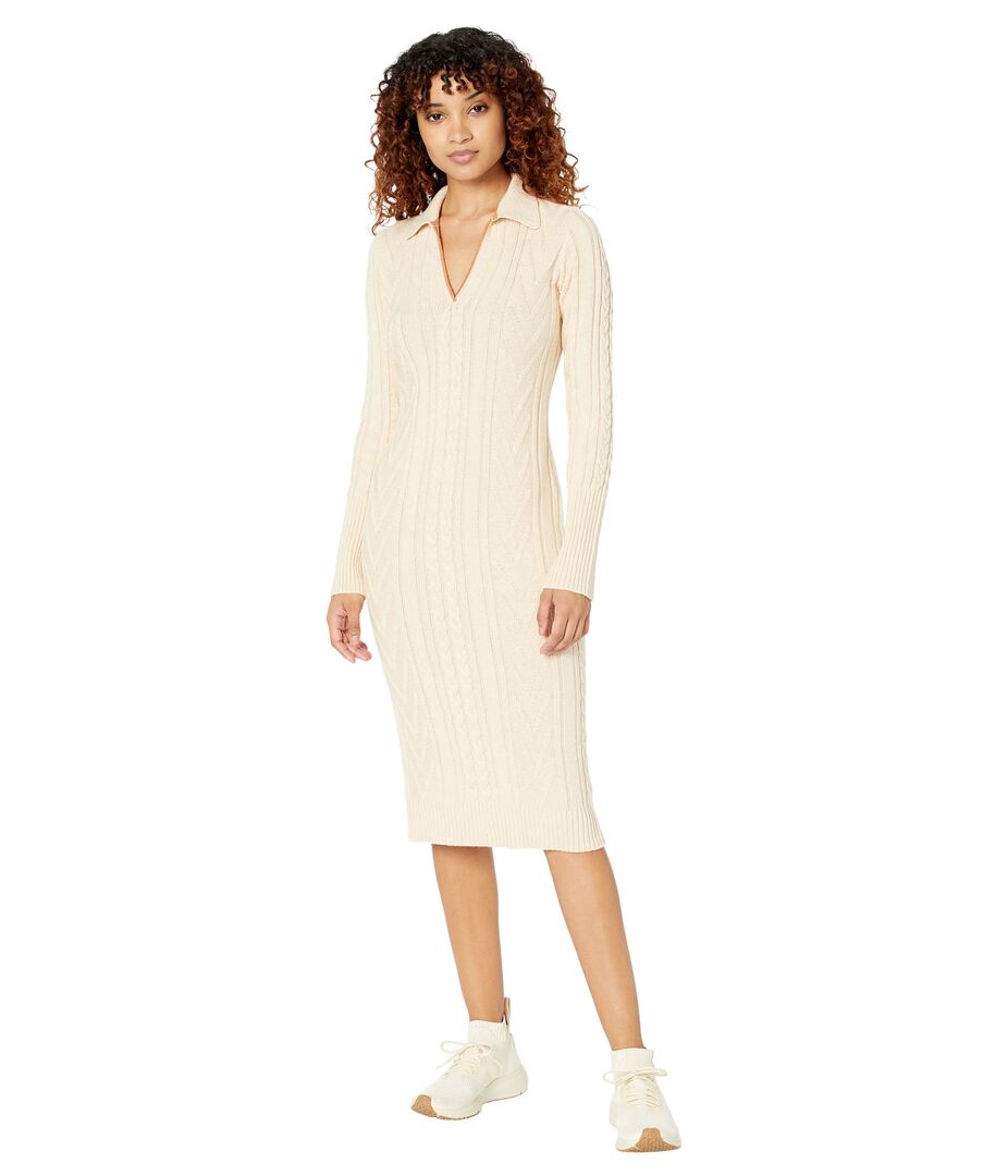 Платье MONROW, Polo Sweaterdress 9823712 | Off-White фото 1