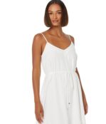 Платье MILLY, Becca 3-D Cotton Embroidered Dress 9824167 | White фото 3