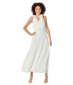 Платье MILLY, Evie Pleated Dress 9824170 | White фото 1