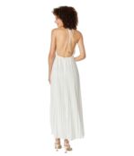 Платье MILLY, Evie Pleated Dress 9824170 | White фото 2