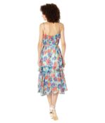 Платье MILLY, Painted Dahlia Print Petal Dress 9824186 | Multi фото 2