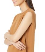 Платье Eileen Fisher, Crew Neck Tank Dress 9830899 | Chestnut фото 3