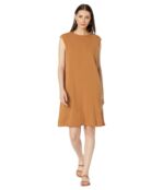 Платье Eileen Fisher, Crew Neck Tank Dress 9830899 | Chestnut фото 4