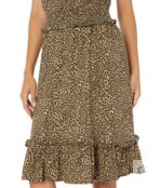 Платье MICHAEL Michael Kors, Cheetah Smocked Waist Dress 9831470 | Husk фото 3