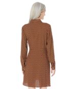 Платье MICHAEL Michael Kors, Geo Button-Down Tie Dress 9831492 | Marigold фото 2