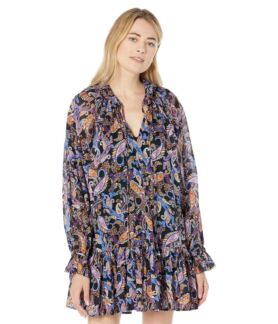 Платье SUNDRY, Paisley Boho Mini Dress