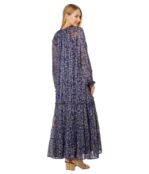 Платье Lost + Wander, Wish Upon Maxi Dress 9832257 | Navy Gold Paisley фото 2