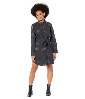 Платье bella dahl, Mini Shirtdress with Smocked Back