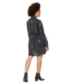 Платье bella dahl, Mini Shirtdress with Smocked Back 9835787 | Dusty Cloud Wash фото 2