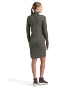 Платье LAUREN Ralph Lauren, Faux Leather Trim Merino Wool Sweaterdress 9836798 | Multi фото 2