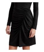 Платье LAUREN Ralph Lauren, Foil-Print Jersey Dress 9853862 | Polo Black фото 3