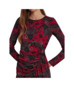 Платье LAUREN Ralph Lauren, Paisley Jersey Dress 9853863 | Classic Red Multi фото 3