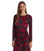 Платье LAUREN Ralph Lauren, Paisley Jersey Dress 9853863 | Classic Red Multi фото 4