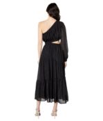 Платье MOON RIVER, One Shoulder Cutout Midi Dress 9855272 | Black фото 2